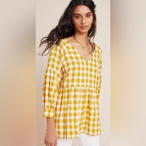 Maeve April Babydoll Blouse, Size S